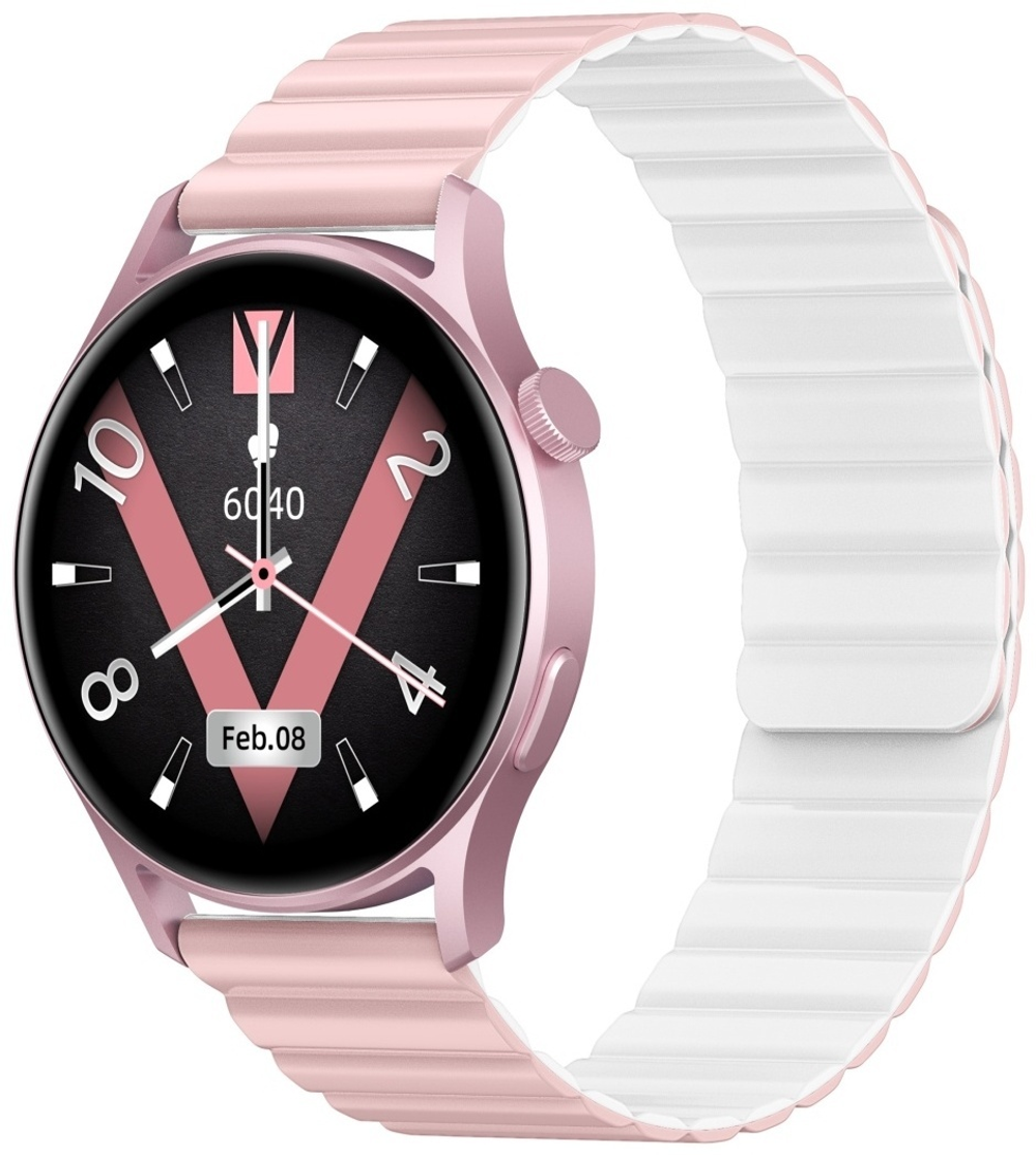 Смарт-часы Kieslect Lady Watch Lora 2 розовый-розовый
