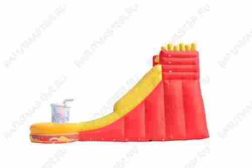 Батут детский на дачу "Вкусный перекус" 4*3*2,65 м