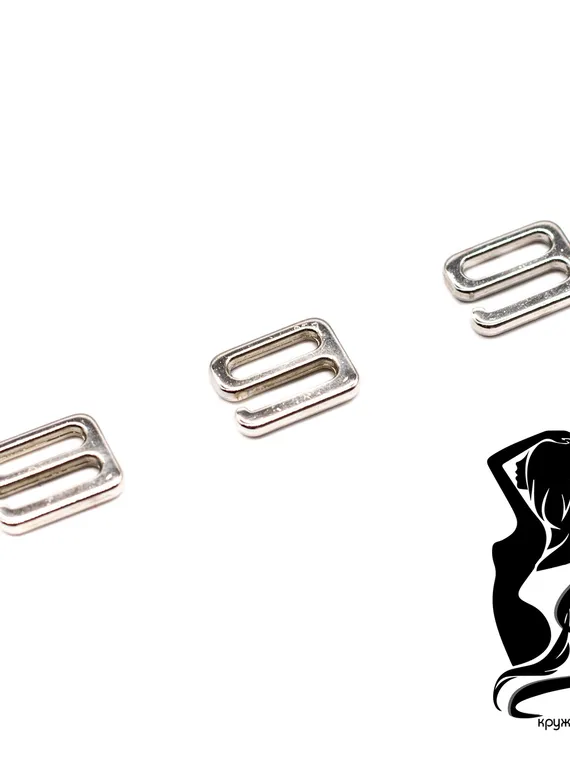 Крючок Италия, 10 мм, металл, серебро