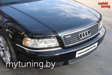 Реснички на фары для Audi A8 D2