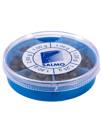 Грузила Salmo ДРОБИНКА PL 6 секций крупные 120г набор