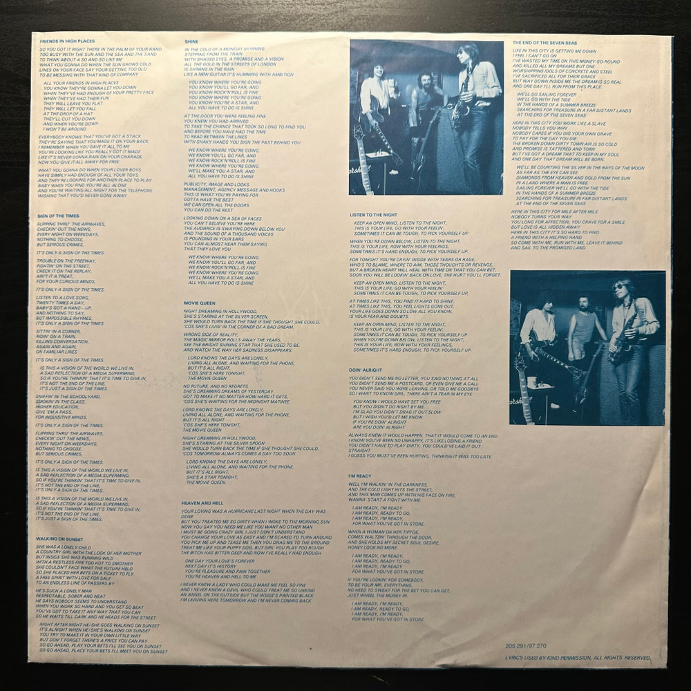 Climax Blues Band - Sample And Hold (Европа 1983г.)