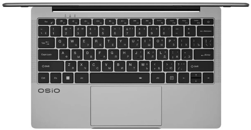 Ноутбук  OSIO FocusLine F140i-008 14 ", Core i5, 16 Гб RAM, 512 Гб SSD, Iris Xe Graphics, Серый