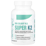 Divine Health, Дон Кольбер, доктор медицины Super K2, 120 капсул (200 мкг в капсуле)