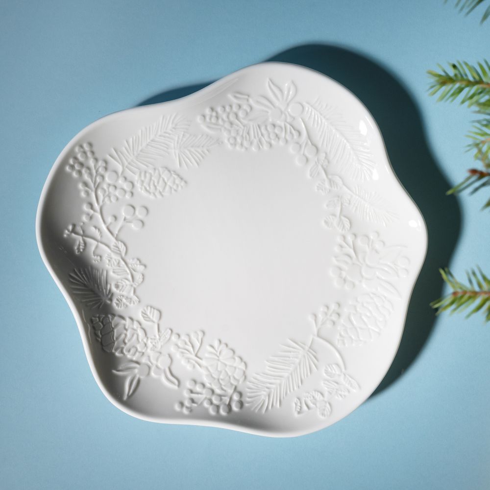 НАБОР ФИГУРНЫХ ТАРЕЛОК ЗАКУСОЧНЫХ LEFARD "CELEBRATION" 2 ШТ. 20,5*2 СМ (КОР=16НАБ.)