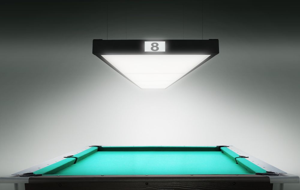 Лампа STARTBILLIARDS Club select 5 секций (Ral 9005 муар (black),Без рассеивателя (комплект))