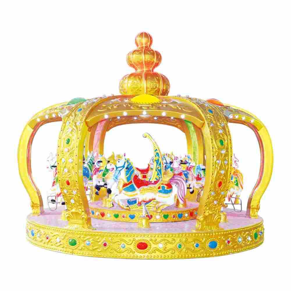 Электрическая карусель «Золотая корона», 12 мест