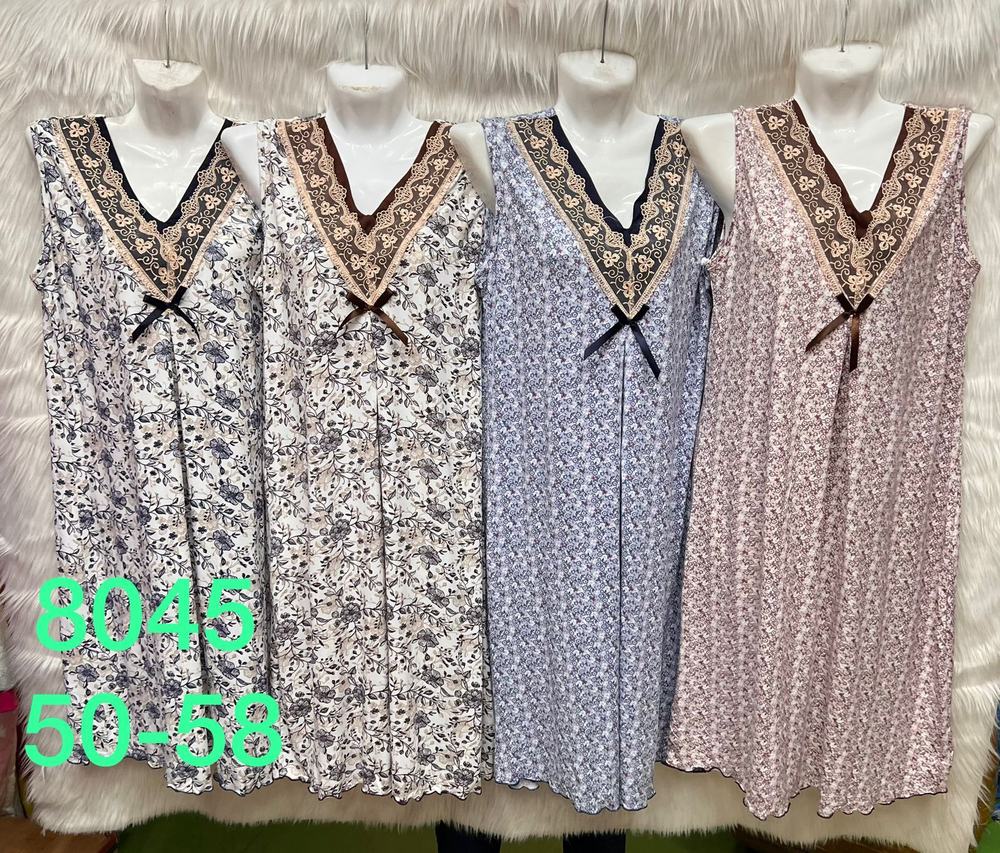 Сорочка без рукавов 8045-4