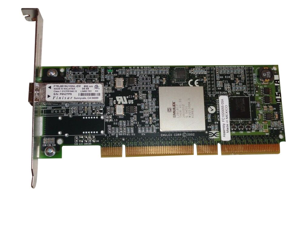 Контроллер Emulex 2Gb 64bit 66/100/133MHz, PCI-X/PCI 2.3 FC Adapter FC1010793-00
