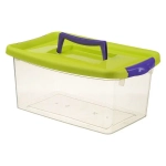 Контейнер для хранения 9л Салатовый 0,167,368х0,243м (комплект 18 шт)