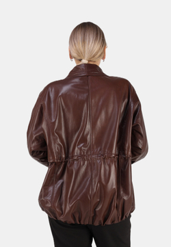 Кожаная куртка демисезонная