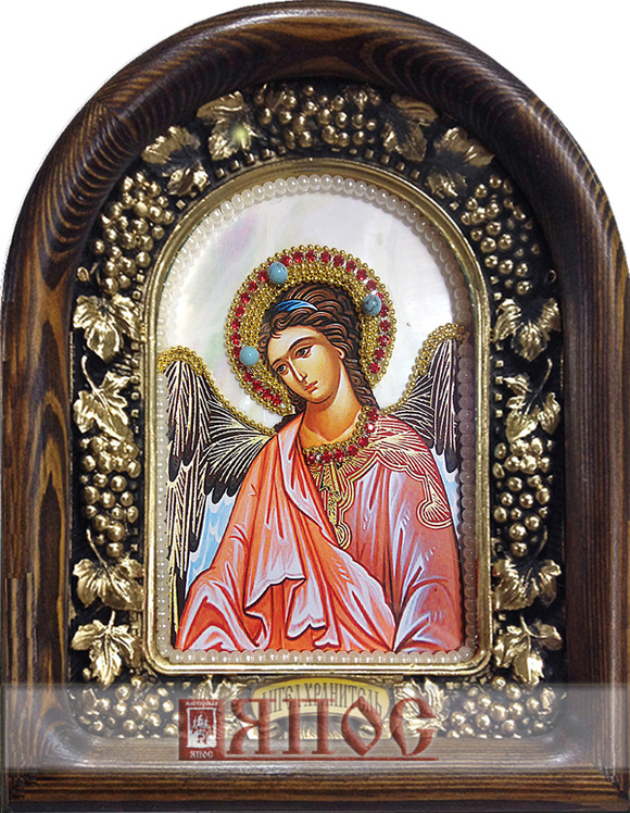 Икона Ангел Хранитель бисер