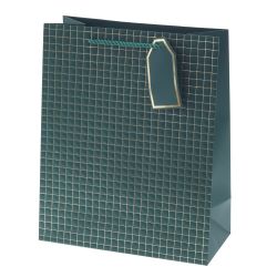 GAEM Пакет подарочный M (бумага 210г/м2, блок 12шт), L26 W12 H32 см, 14в.