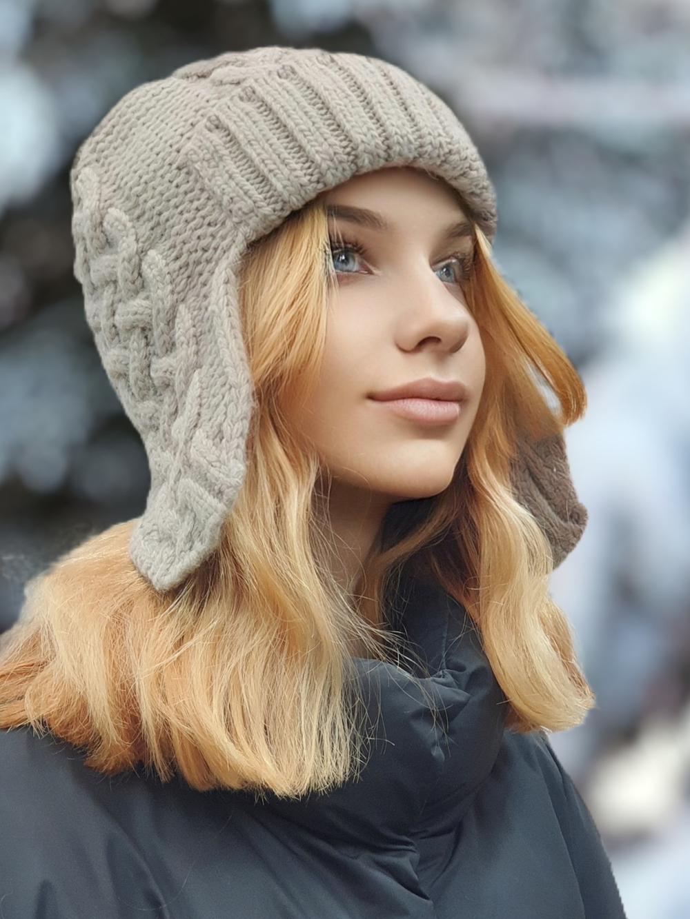 Шапка ушанка АЙС (Флис)