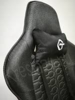 Геймерское кресло из ткани. Серое