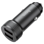 Автомобильное зарядное устройство HOCO Z49 2.4A 2xUSB Black