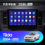 Teyes CC2L Plus 9" для Nissan Tiida 2004-2013