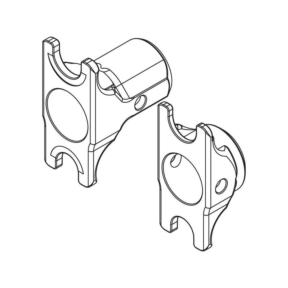 Комплект запрессовочных тисков REHAU H1/H2,E2,A3,A-light2 для труб 17/20 (12590491002)