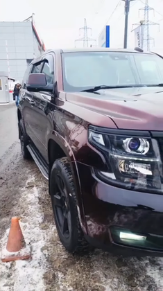 Chevrolet в  цветной полиуретан хамелеон Carbins PPF Gilt Black-red GP-HA105 🤪