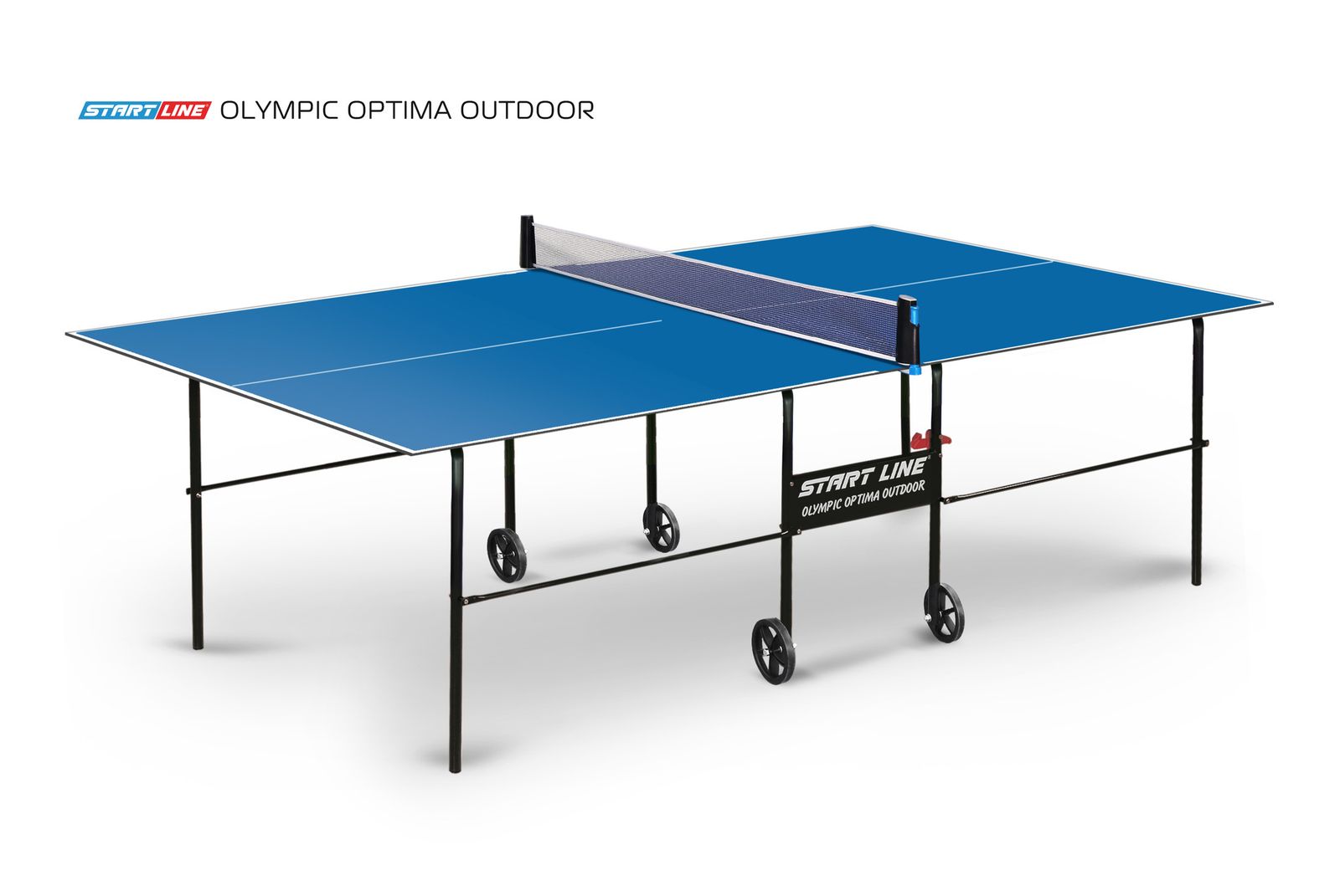 Стол теннисный Olympic Optima Всепогодный Синий фото №2