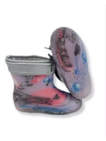 Детские резиновые сапоги с чулком.