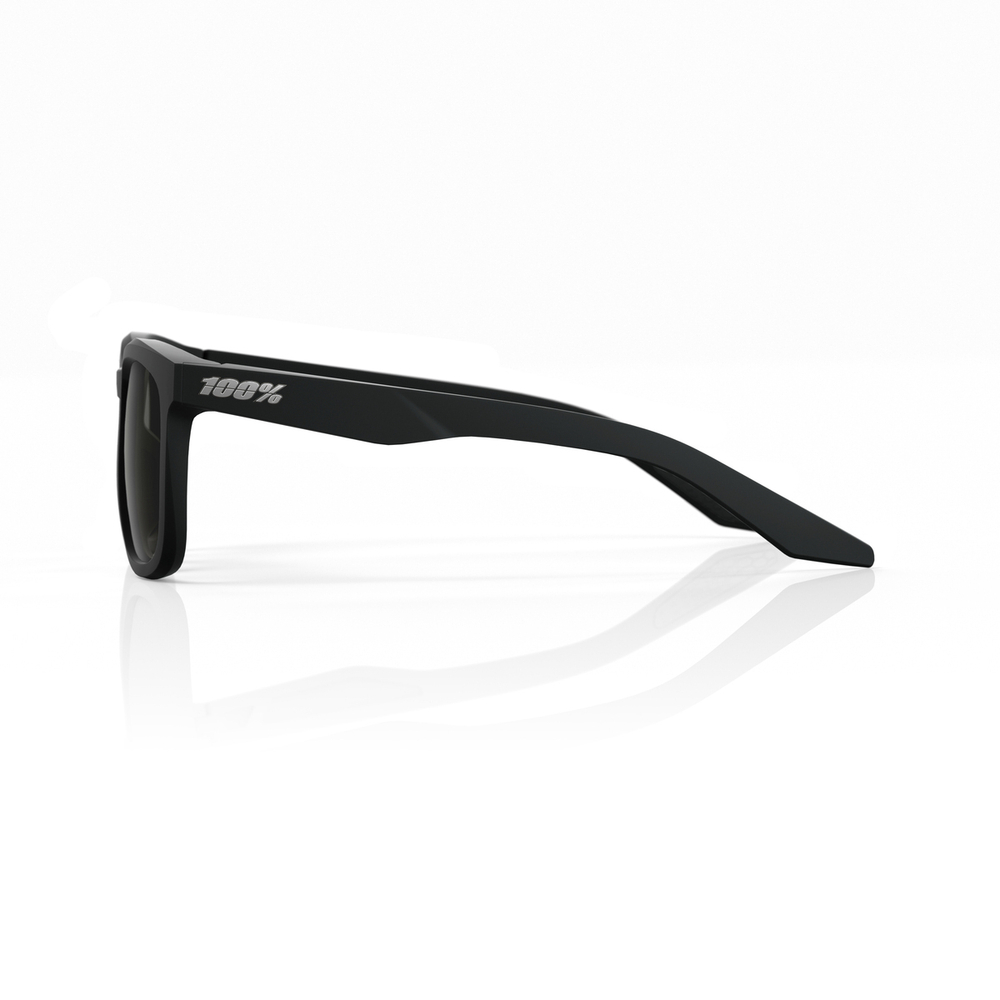 Спортивные очки 100% HUDSON Soft Tact Black - Smoke Lens