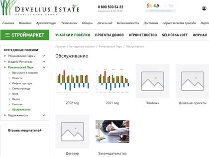 Отчетность по «Романовскому Парку» за текущий год