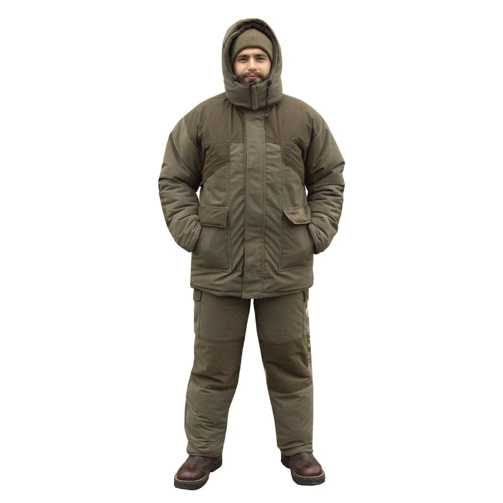 Костюм для зимней охоты и рыбалки Prival Байкал-4, Хаки