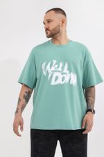 Фуфайка (футболка) мужская Леон-4 Виотекс ЗЕЛЁНЫЙ