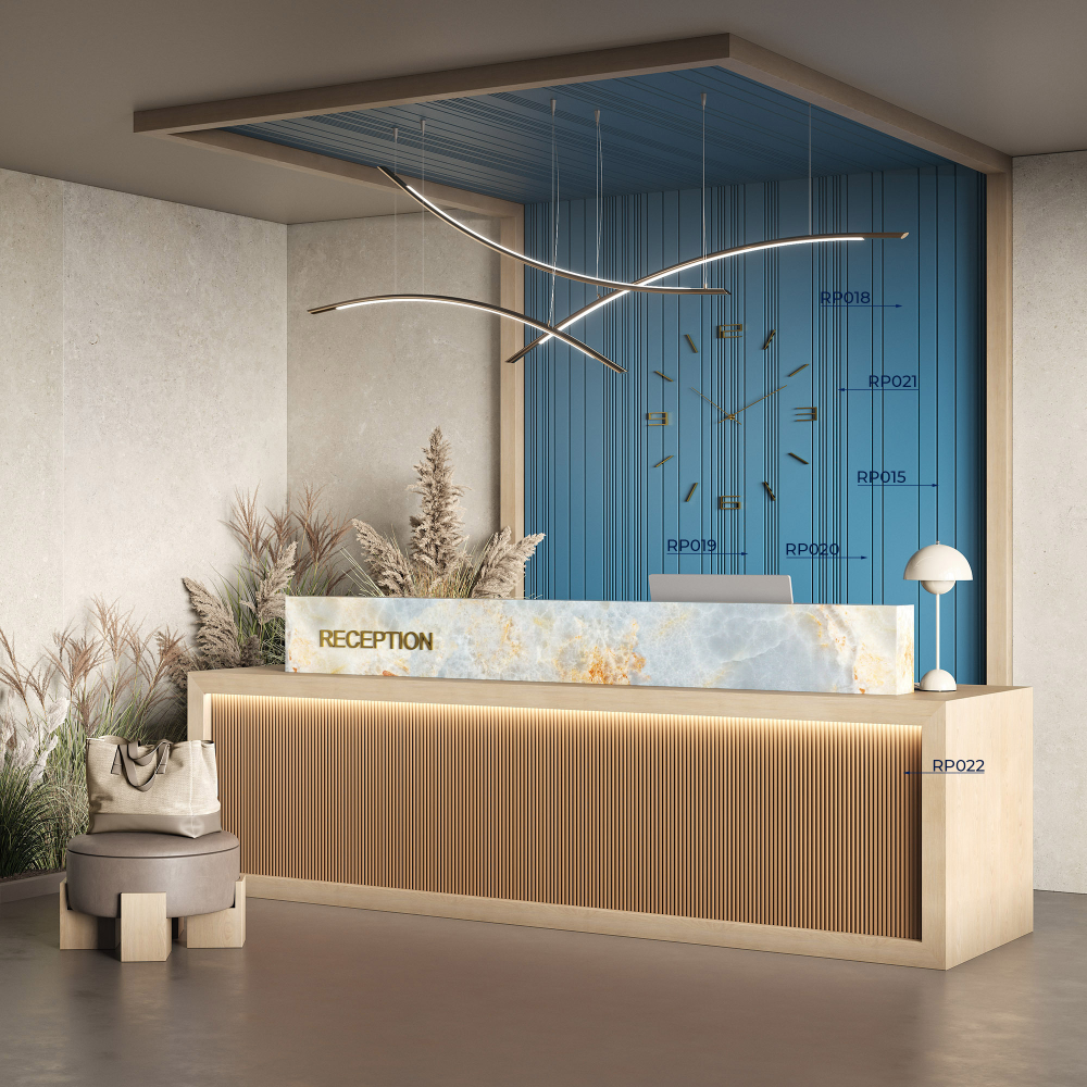 Cosca Decor. Панель RP019, 156х12x2800мм, Экополимер