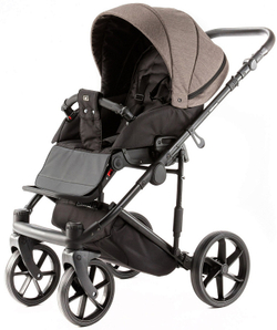 Детская коляска Adamex Locco Light 2 в 1 LL-TK21 TIP (ШОКОЛАД)