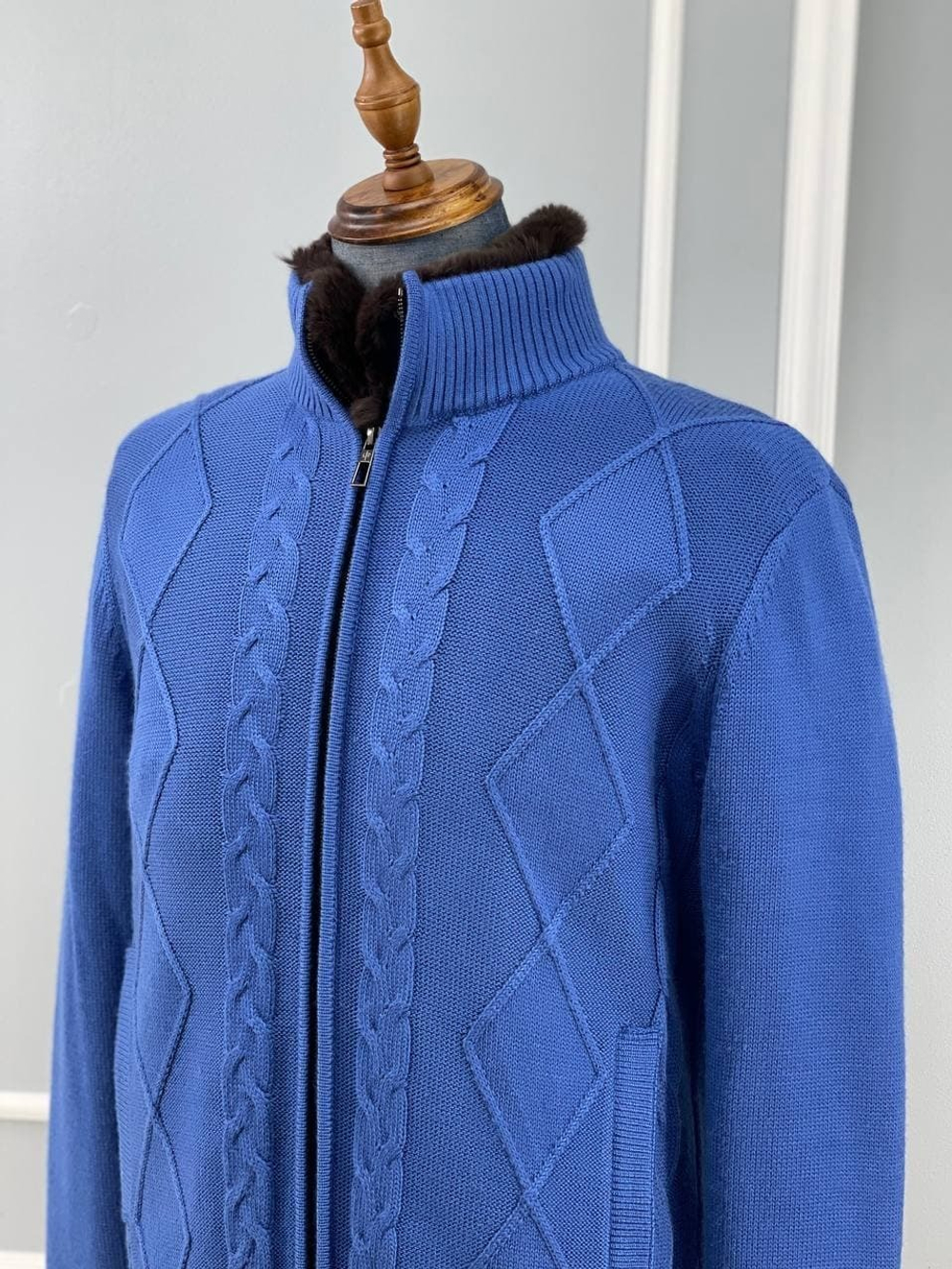 Кардиган Loro Piana с мехом