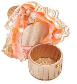 Народные промыслы RK-730/4 Кукла-шкатулка «Дама в шляпке»