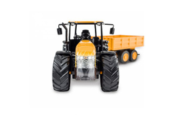 Радиоуправляемый фермерский трактор Double Eagle JCB с прицепом 2.4G масштаб 1:16 - E360-003