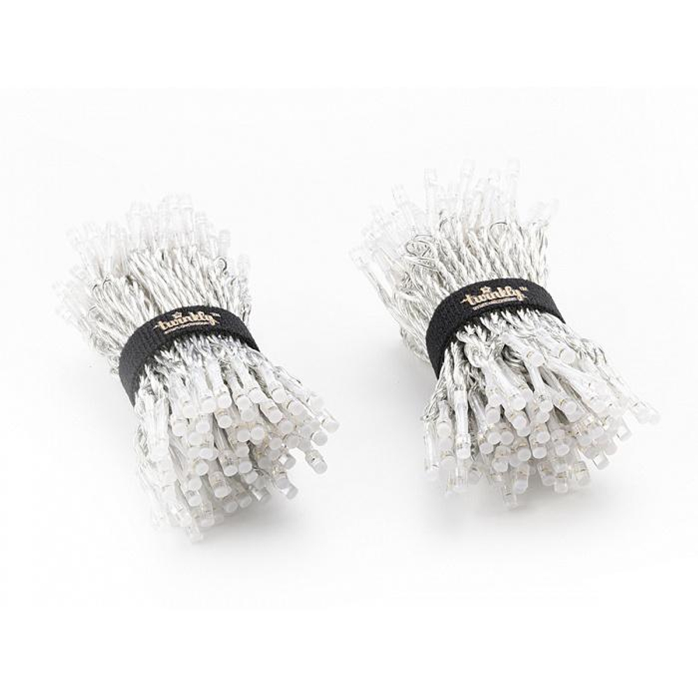 Умная гирлянда «Нити» Twinkly Strings, RGB + W (20 м, 250 светодиодов) Generation II