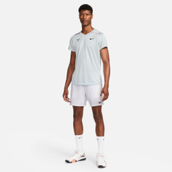 Мужское теннисное поло Nike Dri-Fit Rafa Challenger T-Shirt Men - Grey