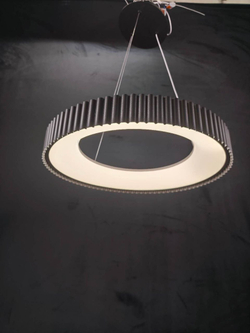Люстра подвесная светодиодная Lanbos Piano, 120 Вт LED, 30 кв м, черная
