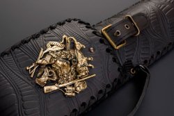 Набор шампуров "Охотник №3" в чехле из натуральной кожи