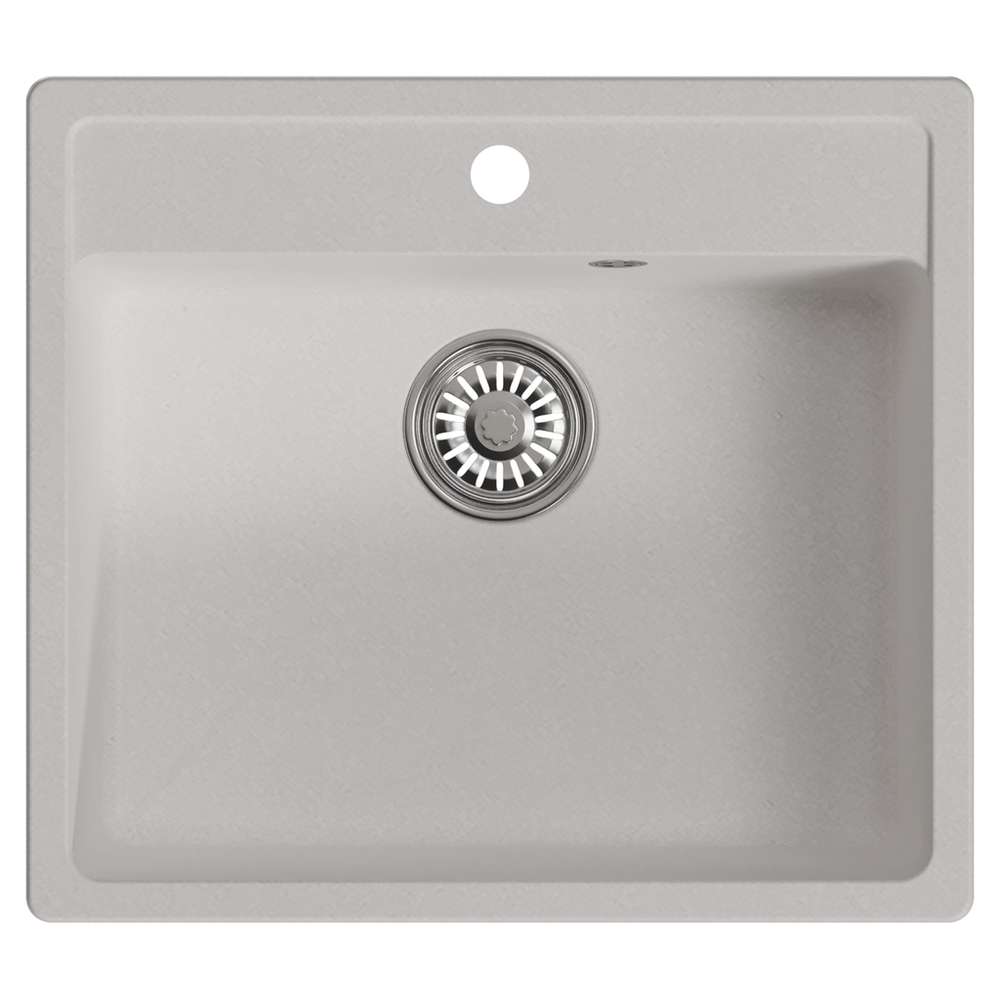 Мойка ML-GM15 КОМФОРТ ультра-белая  (341), 560*500*180мм