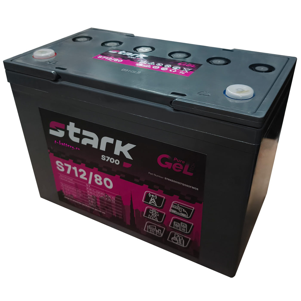 Тяговые аккумуляторные батареи STARK S712/80