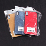 Чехол текстильный для iPhone XS Max, 010817 Сиреневый