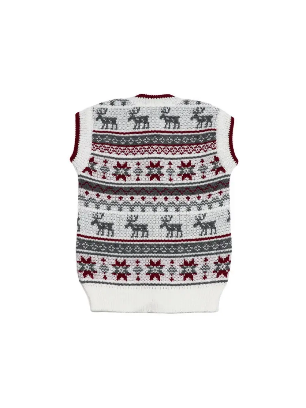 Жилетка вязаная на молнии