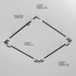 Шинопровод накладной/подвесной Technical TRXM034-R-412B