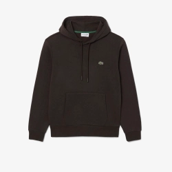 Худи Lacoste Fleece коричневое