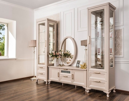 Мокко (Эра) Набор мебели для гостиной (комплектация №1) бежевый