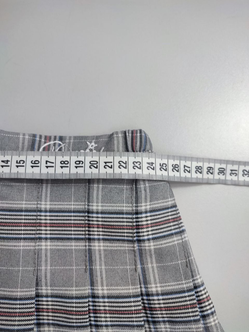 Юбка-шорты в клетку на 8 лет