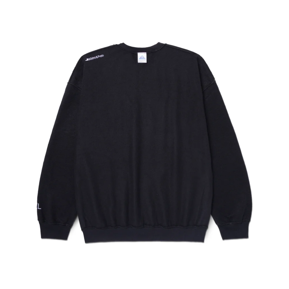 Свитшот Albino & Preto REVERSE CREWNECK BLACK