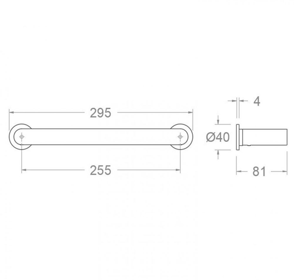 Вешало для полотенец 280мм RAMON SOLER TOAL01