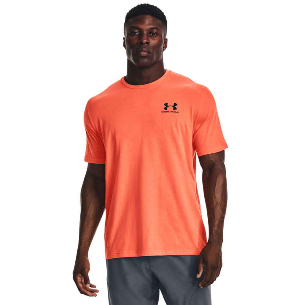 Мужское теннисное поло Under Armour Sportstyle Graphic T-Shirt Men - Orange