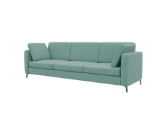 Brasco Диван трехместный BRS-3 Forest 694/Металл Черный 2450*800*840